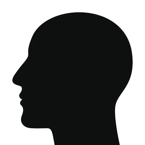 black silhouette head|black silhouette head clip art.